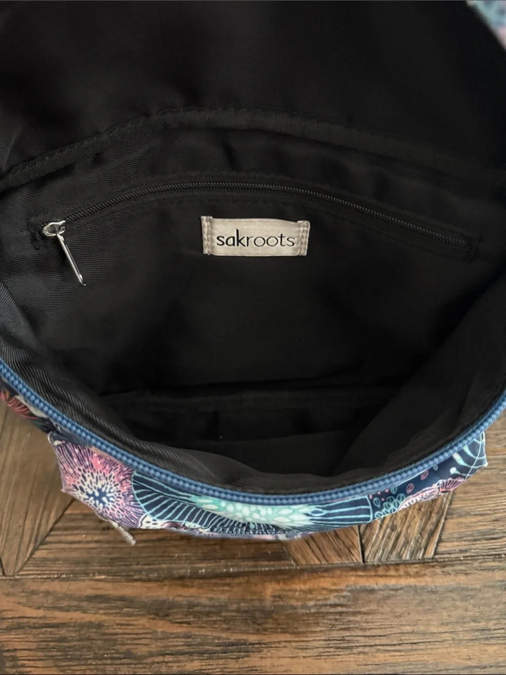 Sakroots Royal Blue Seascape Belt Bag Turtle Ocean Print Fanny Pack Crossbody